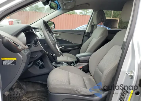 2017 Hyundai Santa Fe Se from USA, damaged, VIN KM8SMDHF7HU217817